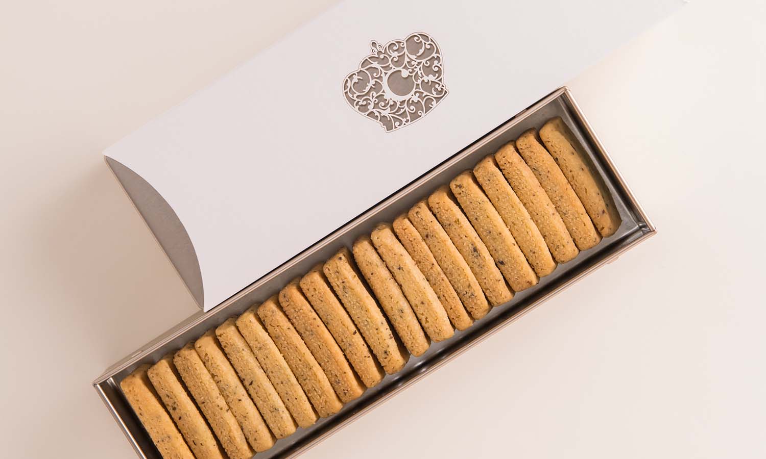 ショートガレット　シーウィード　20枚入り（ボルディエの海藻バター使用）¥5,400(税込)