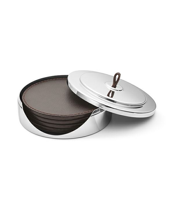 新品 ジョージジェンセン MANHATTAN コースター 4枚セット Georg Jensen ジョージ ジェンセン 